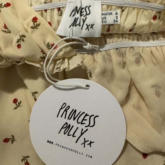 NWT | Princess Polly | Rosa Mini Dress | Size 2 - Picture 4 of 7